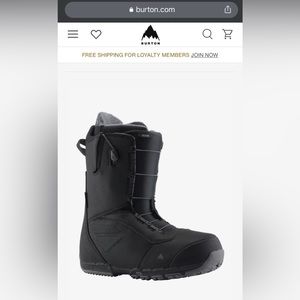 Burton Ruler Speedzone Snowboarding Boot Sz 9 Mens BRAND NEW NIB